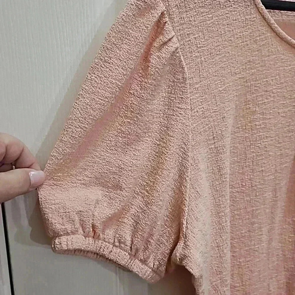 Down East Everly Pink Pullover Scoop Neck Top Size XL - Picture 4 of 7